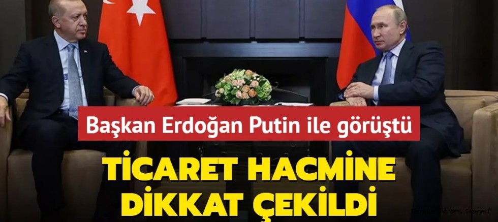 Başkan Erdoğan Putin ile telefonda görüştü: Ticaret hacmine dikkat çekildi