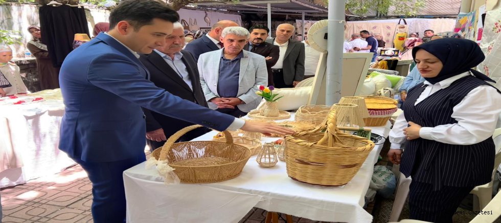 ÇERMİK HALK EĞİTİM MERKEZİ’NİN YIL SONU SERGİSİ BÜYÜK İLGİ GÖRDÜ