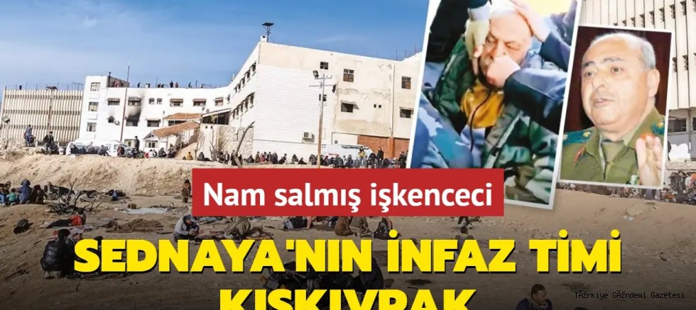 Sednaya Hapishanesi'nin infaz timi kıskıvrak