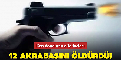 12 akrabasını öldürdü! İran'da kan donduran aile faciası