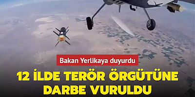 12 ilde terör örgütüne darbe vuruldu