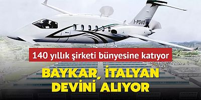 140 yıllık şirketi bünyesine katıyor... Baykar, İtalyan devini alıyor