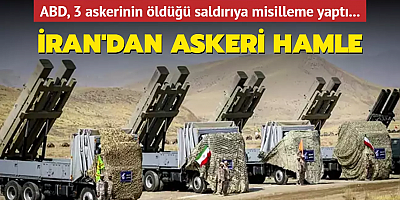 ABD 3 askerinin öldüğü saldırıya misilleme yaptı... İran'dan askeri hamle