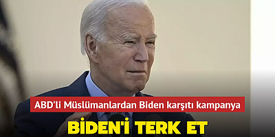 ABD'li Müslümanlardan Biden karşıtı kampanya: Biden'i terk et