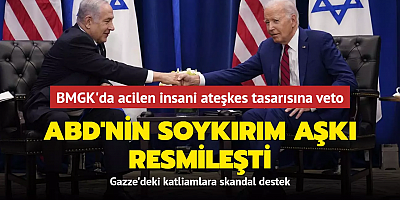 ABD'nin soykırım aşkı resmileşti... BMGK'da acilen insani ateşkes tasarısına veto