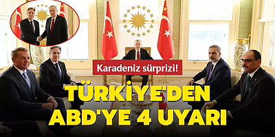 ABD'ye 4 uyarı