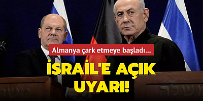 Almanya çark etmeye başladı... İsrail'e açık uyarı!