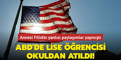 Annesi Filistin yanlısı paylaşımlar yapmıştı! ABD'de lise öğrencisi okuldan atıldı