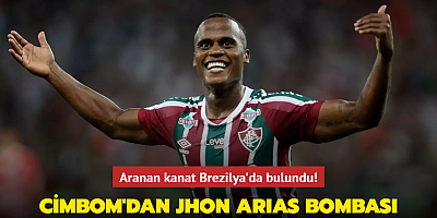Aranan kanat Brezilya'da bulundu! Cimbom'dan Jhon Arias bombası