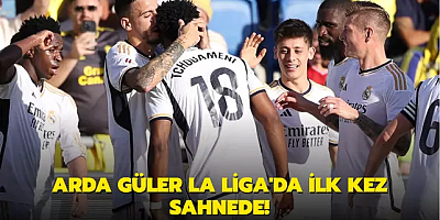 Arda Güler La Liga'da ilk kez sahnede!