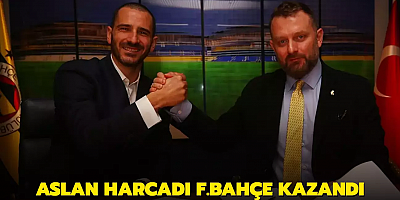 Aslan harcadı F.Bahçe kazandı
