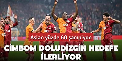 Aslan yüzde 60 şampiyon