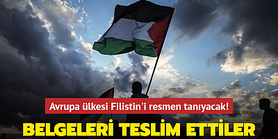 Avrupa ülkesi Filistin'i resmen tanıyacak! Belgeleri teslim ettiler