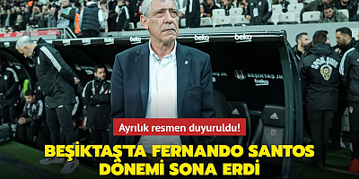 Ayrılık resmen duyuruldu! Beşiktaş'ta Fernando Santos dönemi sona erdi