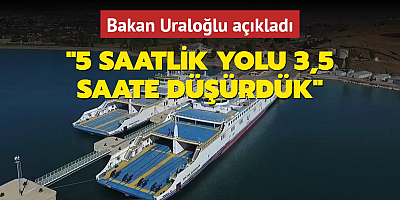 Bakan Uraloğlu açıkladı: 