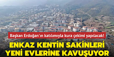Başkan Erdoğan'ın katılımıyla kura çekimi yapılacak! Enkaz kentin sakinleri yeni evlerine kavuşuyor