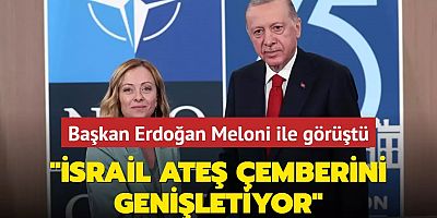 Başkan Erdoğan, İtalya Başbakanı Meloni ile görüştü... 