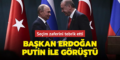 Başkan Erdoğan Putin ile görüştü: Seçim zaferini tebrik etti