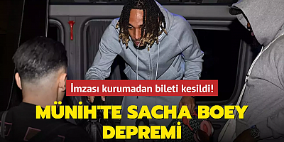 Bayern Münih'te Sacha Boey depremi! İmzası kurumadan bileti kesildi...