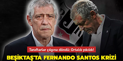 Beşiktaş'ta Fernando Santos krizi! Taraftarlar çılgına döndü: Ortalık yıkıldı...