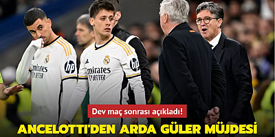 Carlo Ancelotti'den Arda Güler müjdesi! Dev maç sonrası açıkladı