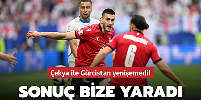Çekya ile Gürcistan yenişemedi! Sonuç bize yaradı