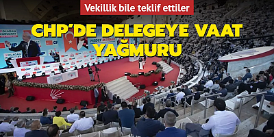 CHP'de delegeye vaat yağmuru! Vekillik bile teklif ettiler