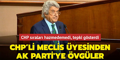 CHP'li Meclis üyesinden AK Parti'ye övgüler... CHP sıraları hazmedemedi, tepki gösterdi