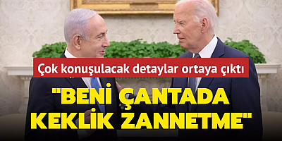 Çok konuşulacak detaylar ortaya çıktı: Beni çantada keklik zannetme