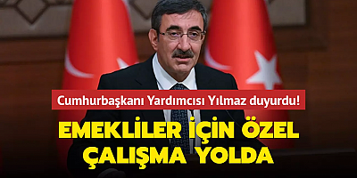 Cumhurbaşkanı Yardımcısı Cevdet Yılmaz duyurdu! Emekliler için özel çalışma yolda