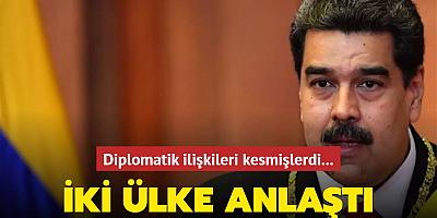 Diplomatik ilişkileri kesmişlerdi... İki ülke anlaştı