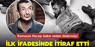 Diyarbakırlı Ramazan Hocayı neden öldürdüğünü itiraf etti! Katil zanlısının ifadesindeki o detay...