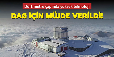 Dört metre çapında yüksek teknoloji! Bakan Kacır, DAG için müjdeyi verdi