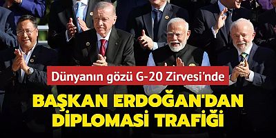 Dünyanın gözü G-20 Liderler Zirvesi'nde: Başkan Erdoğan'dan diplomasi trafiği