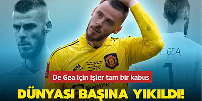 Dünyası başına yıkıldı! David de Gea için işler tam bir kabus
