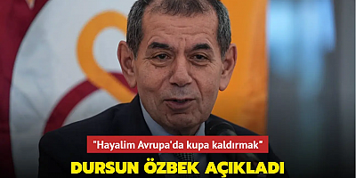 Dursun Özbek açıkladı! 
