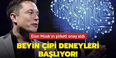 Elon Musk'ın şirketi onay aldı: Beyin çipi deneyleri başlıyor