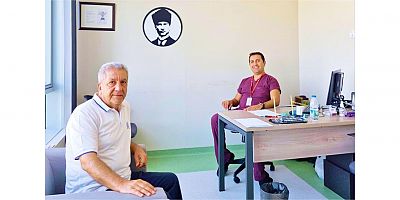 ETLİK ŞEHİR HASTANESİNİN BAŞARILI DOKTORUNU ZİYARET