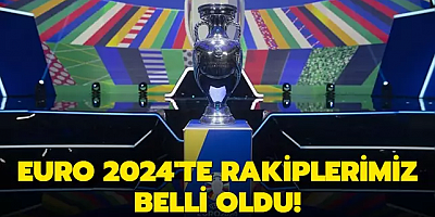 EURO 2024'te rakiplerimiz belli oldu!