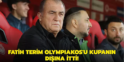 Fatih Terim'in Panathinaikos'u Olympiakos'u kupanın dışına itti!