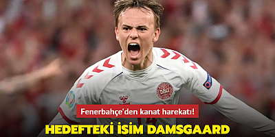 Fenerbahçe'den kanat harekatı! Hedefteki isim Mikkel Damsgaard