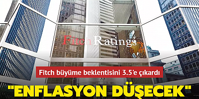 Fitch büyüme beklentisini 3.5'e çıkardı