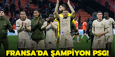 Fransa'da şampiyon Paris Saint-Germain!