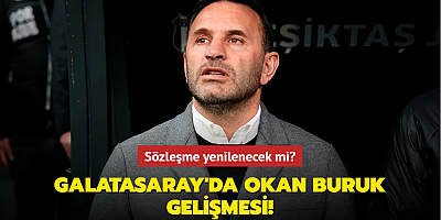 Galatasaray'da Okan Buruk gelişmesi! Sözleşme yenilenecek mi?