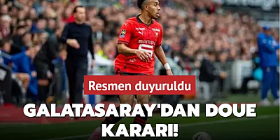 Galatasaray'dan Doue kararı! Resmen duyuruldu