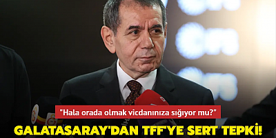 Galatasaray'dan TFF'ye sert tepki! 