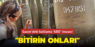 Gazze'deki katliama 