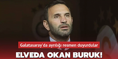 Güle Güle Okan Buruk! Galatasaray'da ayrılığı resmen duyurdular
