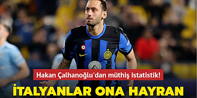 Hakan Çalhanoğlu'dan müthiş istatistik! İtalyanlar ona hayran...