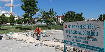HALİLİYE BELEDİYESİ İLE 5 MAHALLEDE HUMMALI ÜSTYAPI ÇALIŞMASI